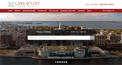 Desktop Screenshot of lakeandcityhomes.com